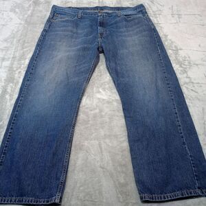 Levis 569 Jeans Loose Fit Straight Leg Denim Mens 40 x‎ 29 Dark Wash 100% Cotton